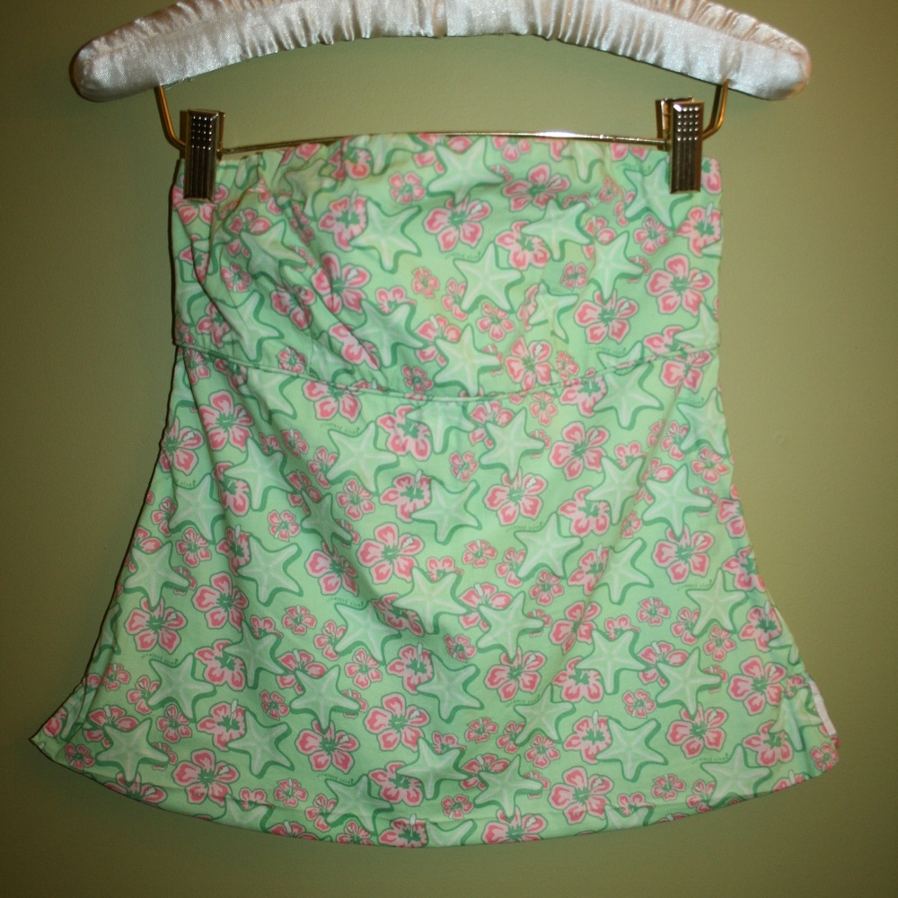 VINEYARD VINES HALTER TOP STARFISH FLOWERS